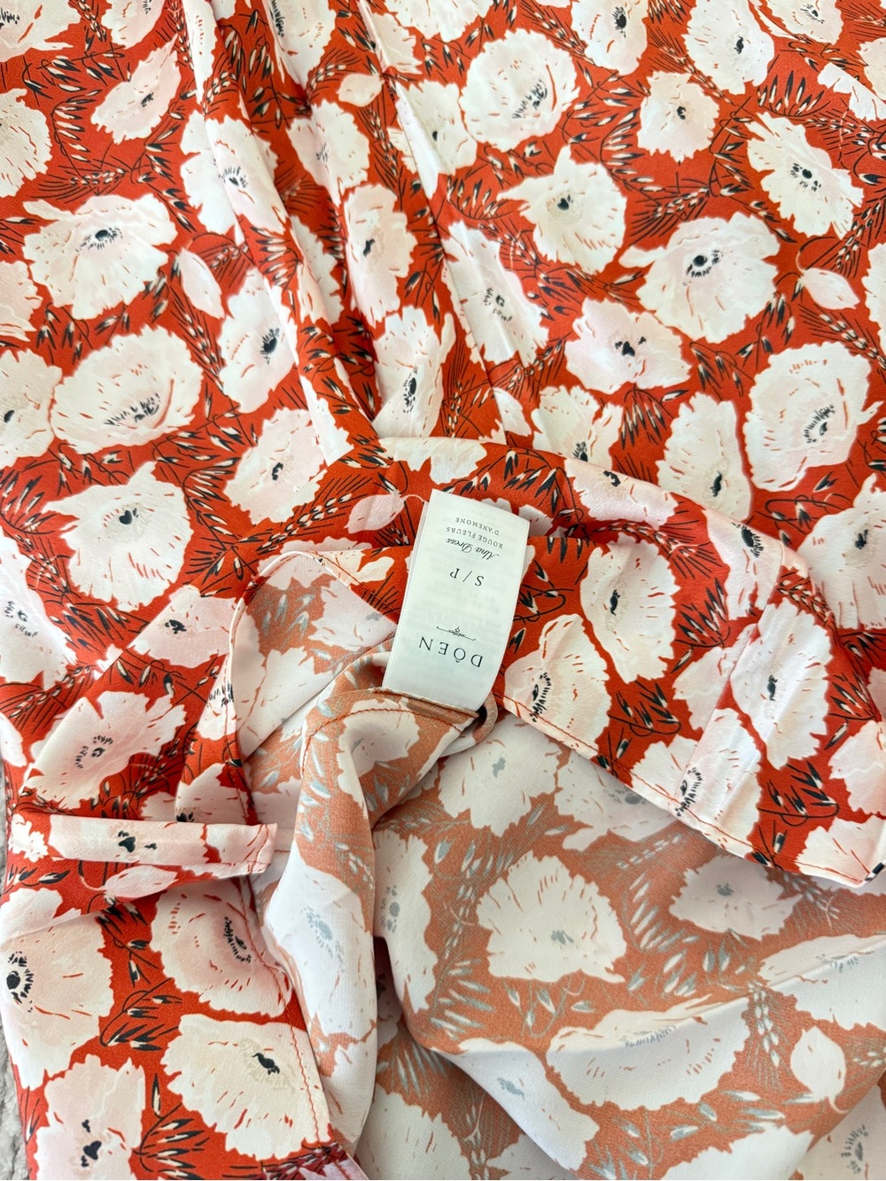 Doen Alna Dress in Rouge Fleurs D’anemine - Picture 13 of 13